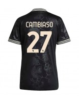 Juventus Andrea Cambiaso #27 Tredjedrakt Dame 2025-26 Korte ermer